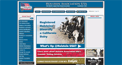 Desktop Screenshot of holsteinusa.com